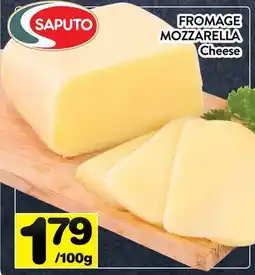 Supermarché PA FROMAGE MOZZARELLA SAPUTO | Cheese offer