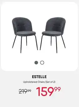 Meubles RD Estelle - Upholstered Chairs (Set of 2) offer