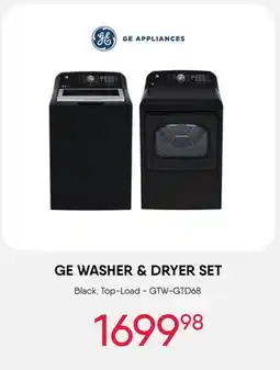 Meubles RD GE WASHER & DRYER SET offer