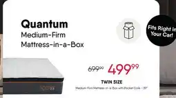 Meubles RD Quantum - Mattress Twin size offer
