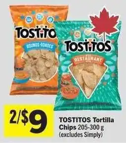 Co-op TOSTITOS Tortilla Chips offer