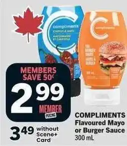 Co-op COMPLIMENTS Flavoured Mayo or Burger Sauce offer