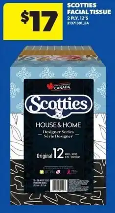 Real Canadian Superstore Scotties facial tissue offer