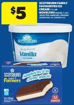Real Canadian Superstore Scotsburn family favourites ice cream or novelties offer