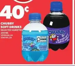 Loblaws Chubby soft drinks offer