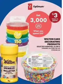 Real Canadian Superstore Wilton cake decorating products offer