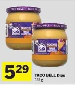 Co-op TACO BELL TACO BELL Dips offer