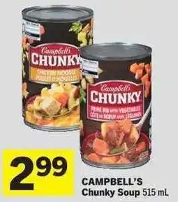 Co-op CAMPBELL'S Chunky Soup offer
