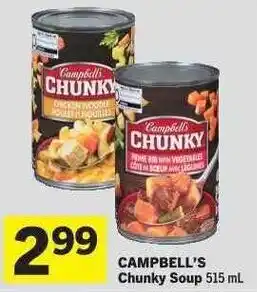 Co-op CAMPBELL'S Chunky Soup offer