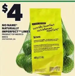 Loblaws No name naturally imperfect limes offer