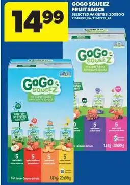 Real Canadian Superstore Gogo squeez fruit sauce offer