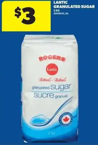 Real Canadian Superstore Lantic granulated sugar offer