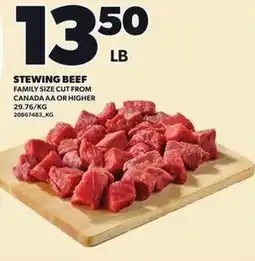 Loblaws Stewing beef offer