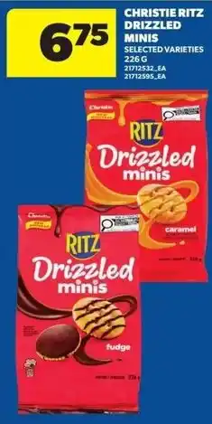 Real Canadian Superstore Christie ritz drizzled minis offer