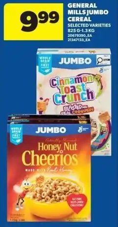 Real Canadian Superstore General mills jumbo cereal offer