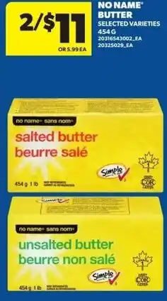 Real Canadian Superstore No name butter offer