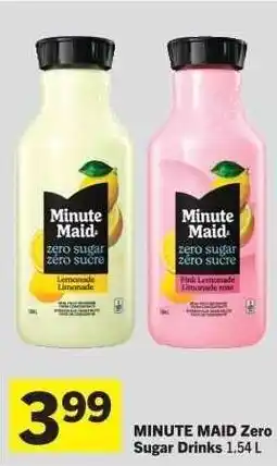Co-op MINUTE MAID Zero Sugar Drinks offer