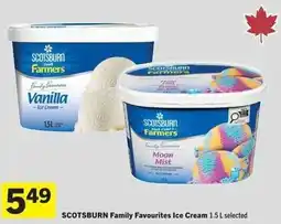 Co-op SCOTSBURN Family Favourites Ice Cream offer