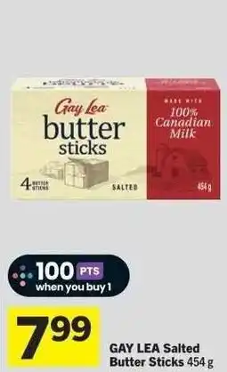 Co-op GAY LEA Salted Butter Sticks offer
