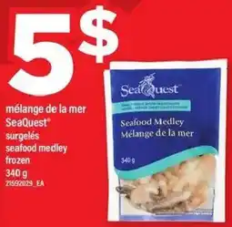 Maxi Mélange de la mer SeaQuest surgelés seafood medley frozen offer