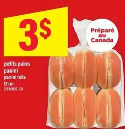 Maxi Petits pains panini panini rolls offer