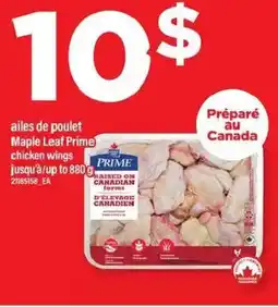 Maxi Ailes de poulet Maple Leaf Prime offer