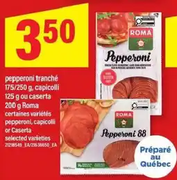 Maxi Pepperoni tranché offer