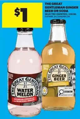 Real Canadian Superstore The great gentleman ginger beer or soda offer