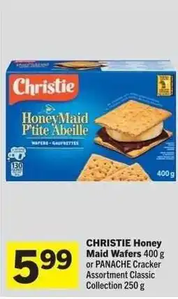 Co-op Christie Honey Maid Wafers or Panache Cracker Assortment Classic Collection offer