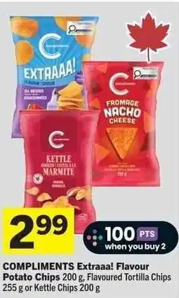Co-op COMPLIMENTS Extraaa! Flavour Potato Chips offer