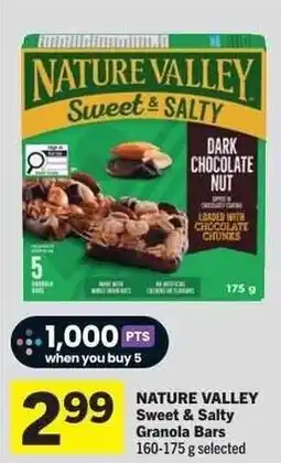 Co-op Nature Valley Sweet & Salty Granola Bars offer