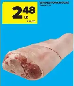 Real Canadian Superstore Whole pork hocks offer