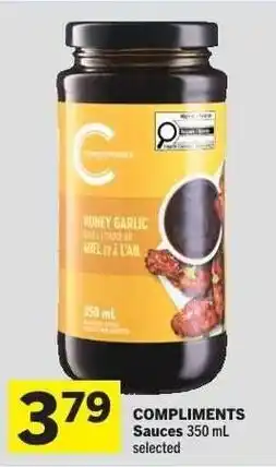 Co-op Compliments Sauces offer