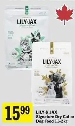 Co-op Lily & Jax Signature Dry Cat or Dog Food offer
