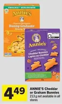 Co-op ANNIE'S Cheddar or Graham Bunnies offer