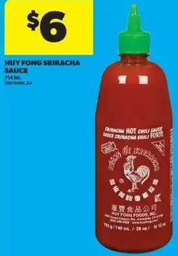 Real Canadian Superstore Huy fong sriracha sauce offer