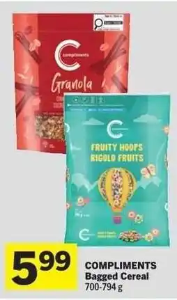 Co-op Compliments Bagged Cereal offer