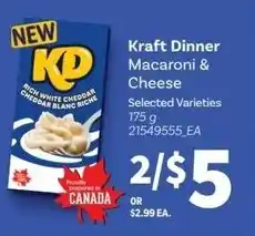 Real Canadian Superstore Kraft Dinner Macaroni & Cheese offer