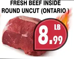 Al-Quds Supermarket Fresh beef inside round uncut (ontario) offer