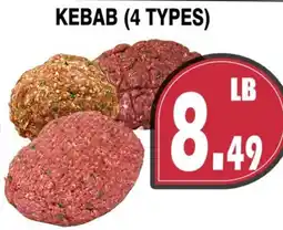 Al-Quds Supermarket Kebab (4 types) offer