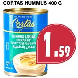 Al-Quds Supermarket Cortas hummus offer