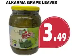 Al-Quds Supermarket Alkarma grape leaves offer