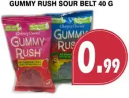 Al-Quds Supermarket Gummy rush sour belt offer