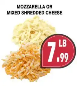 Al-Quds Supermarket Mozzarella or mixed shredded cheese offer