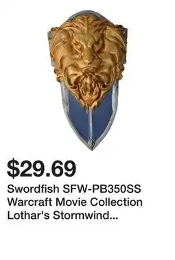 Newegg Swordfish SFW-PB350SS Warcraft Movie Collection Lothar's Stormwind Shield Power Bank - 3360 mAh offer