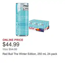 Costco Red Bull The Winter Edition, 250 mL 24-pack offer