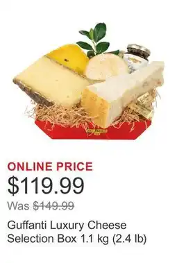 Costco Guffanti Luxury Cheese Selection Box 1.1 kg (2.4 lb) offer