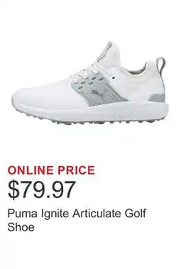 Costco Puma Ignite Articulate Golf Shoe offer