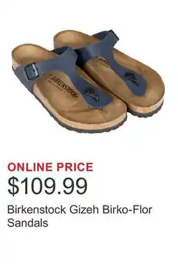 Costco Birkenstock Gizeh Birko-Flor Sandals offer