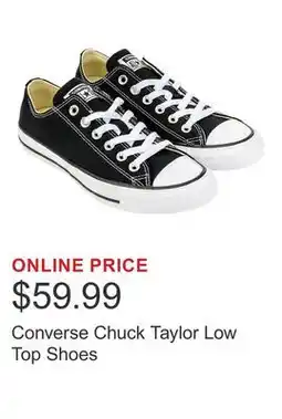 Costco Converse Chuck Taylor Low Top Shoes offer